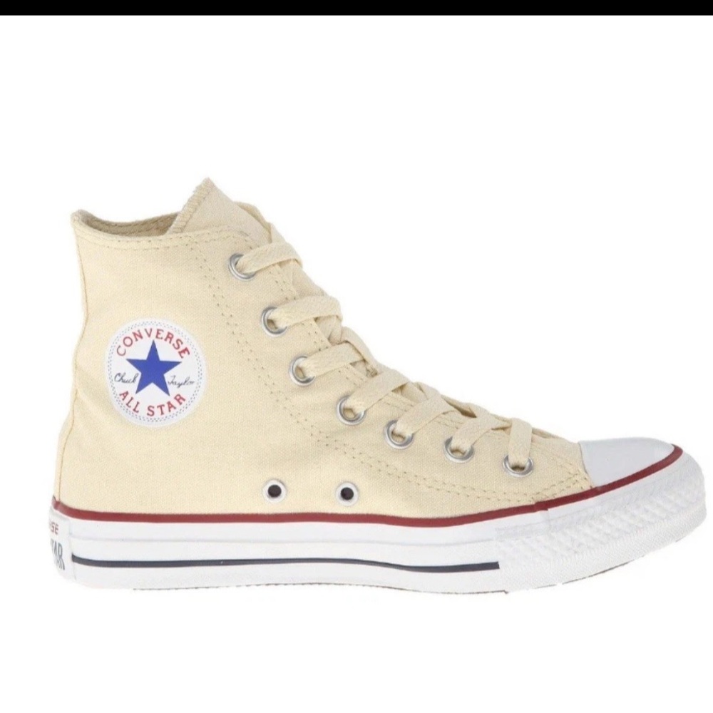 Converse All Star Chuck Taylor Hi Top Off White Canvas Womens Size 8.5 M NEW